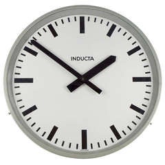 Vintage Wall Clock by Inducta