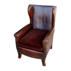 1940's French Club Chair