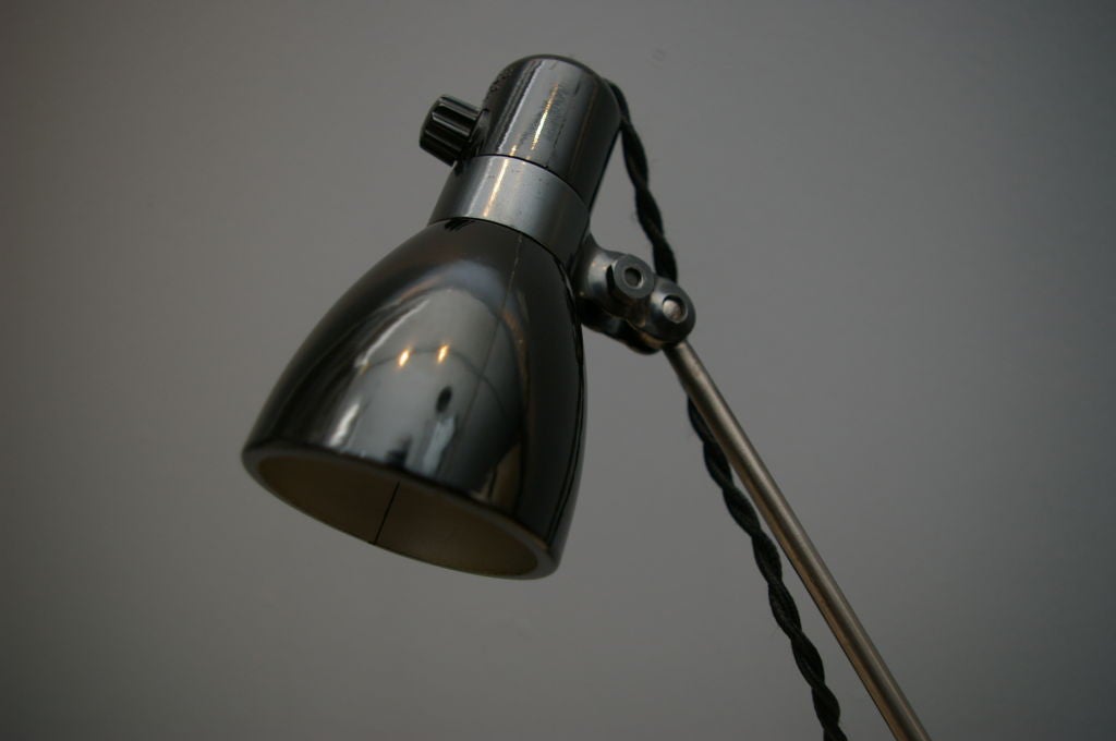Steel French Singer Task Lamp # 40 For Sale
