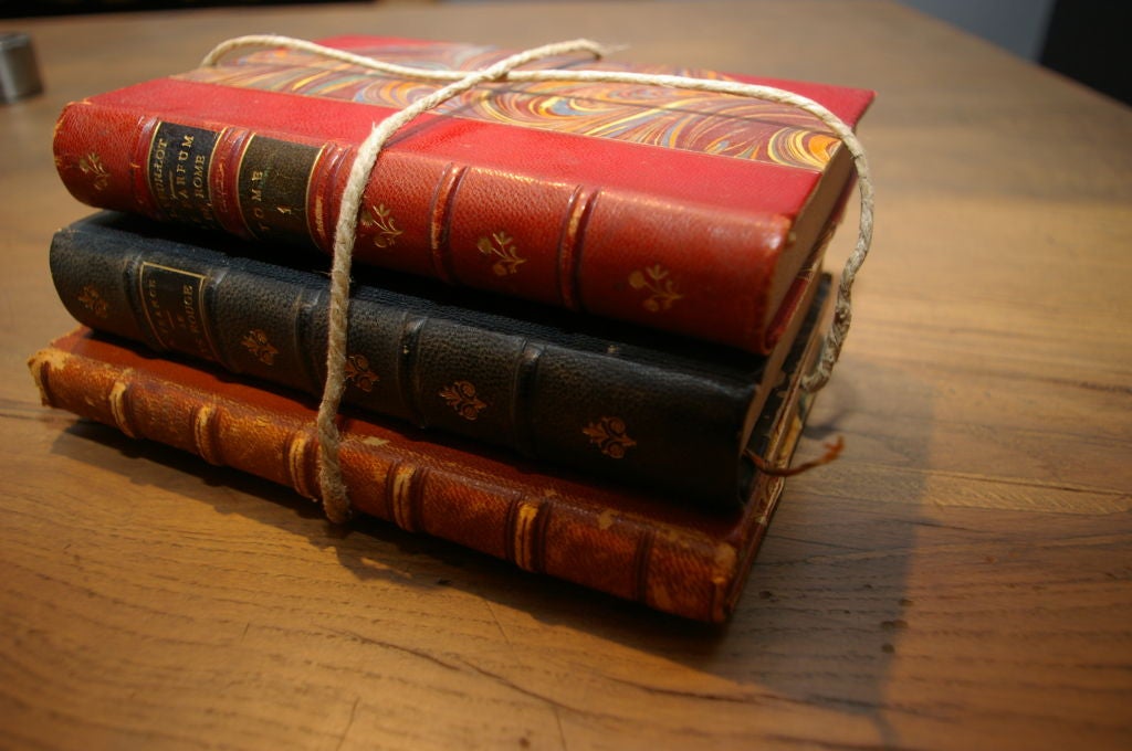 Antique Decorative Books. 3 books per pack.<br />
$125/pack of 3