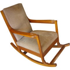 1940's French Rocking Chair