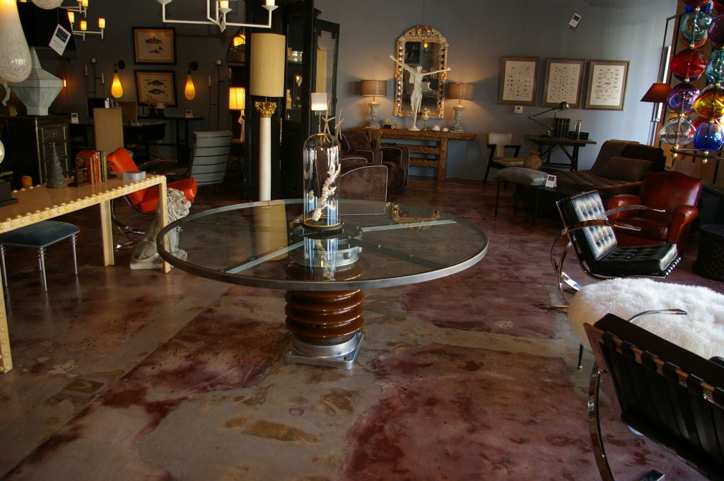 Unique industrial table