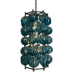 Opera Chandelier "Aqua Blue"