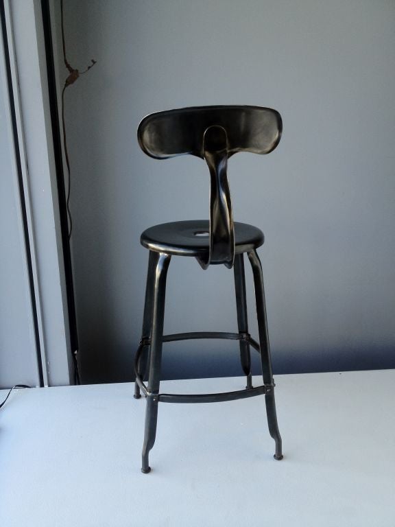 Contemporary Nicolle Stool, Counter Height