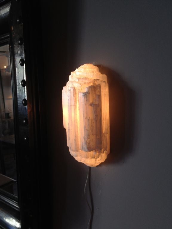 Gypsum Wall Sconce
