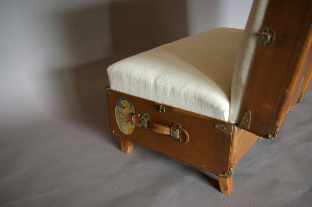 Mid-20th Century Suitcase Chair