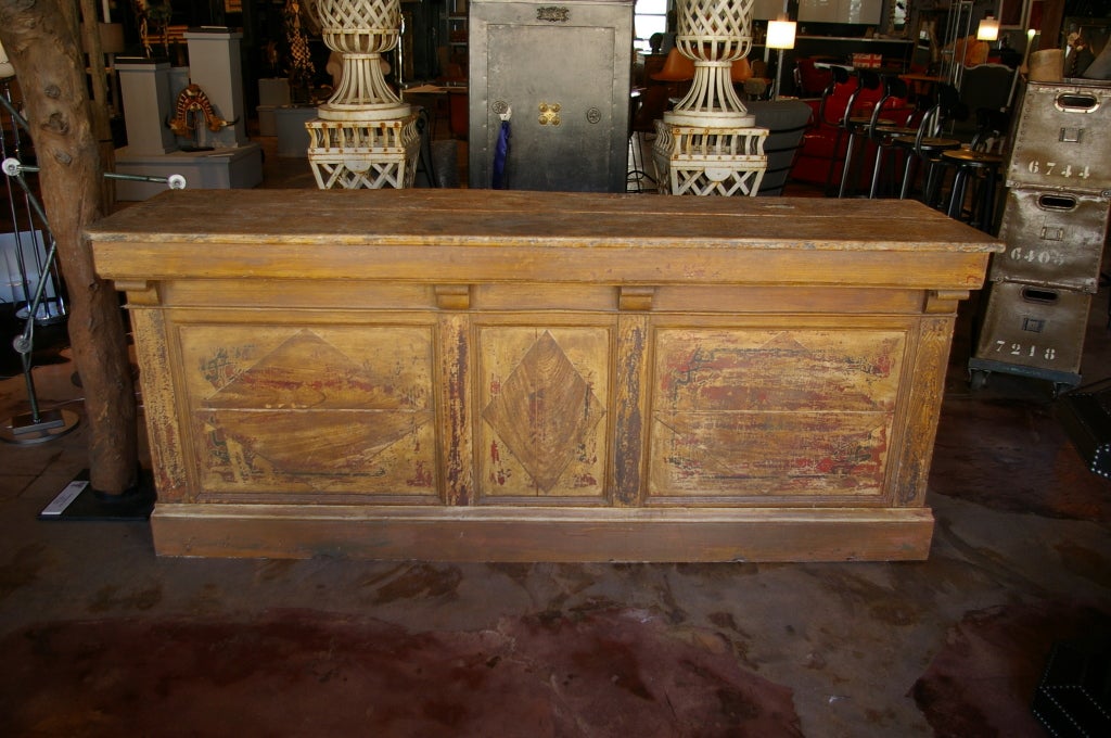 French Art Nouveau Mercantile Counter