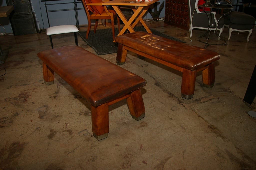 1920's Gym Benches