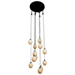 Pigalle Ostrich Eggs Chandelier