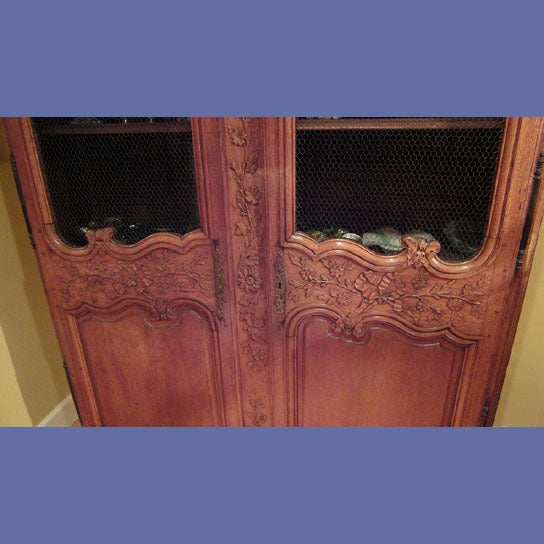 Beautifully carved 18th century Normandy armoire