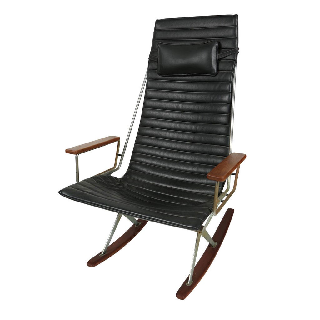 Gerald McCabe for Brown Saltman Silhouette Group Rocking Chair For Sale