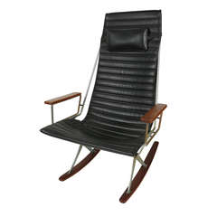 Vintage Gerald McCabe for Brown Saltman Silhouette Group Rocking Chair