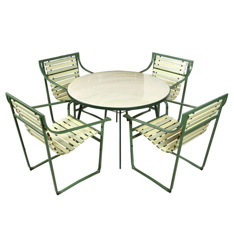 Samsonite "Sunrest" Outdoor Dining Set