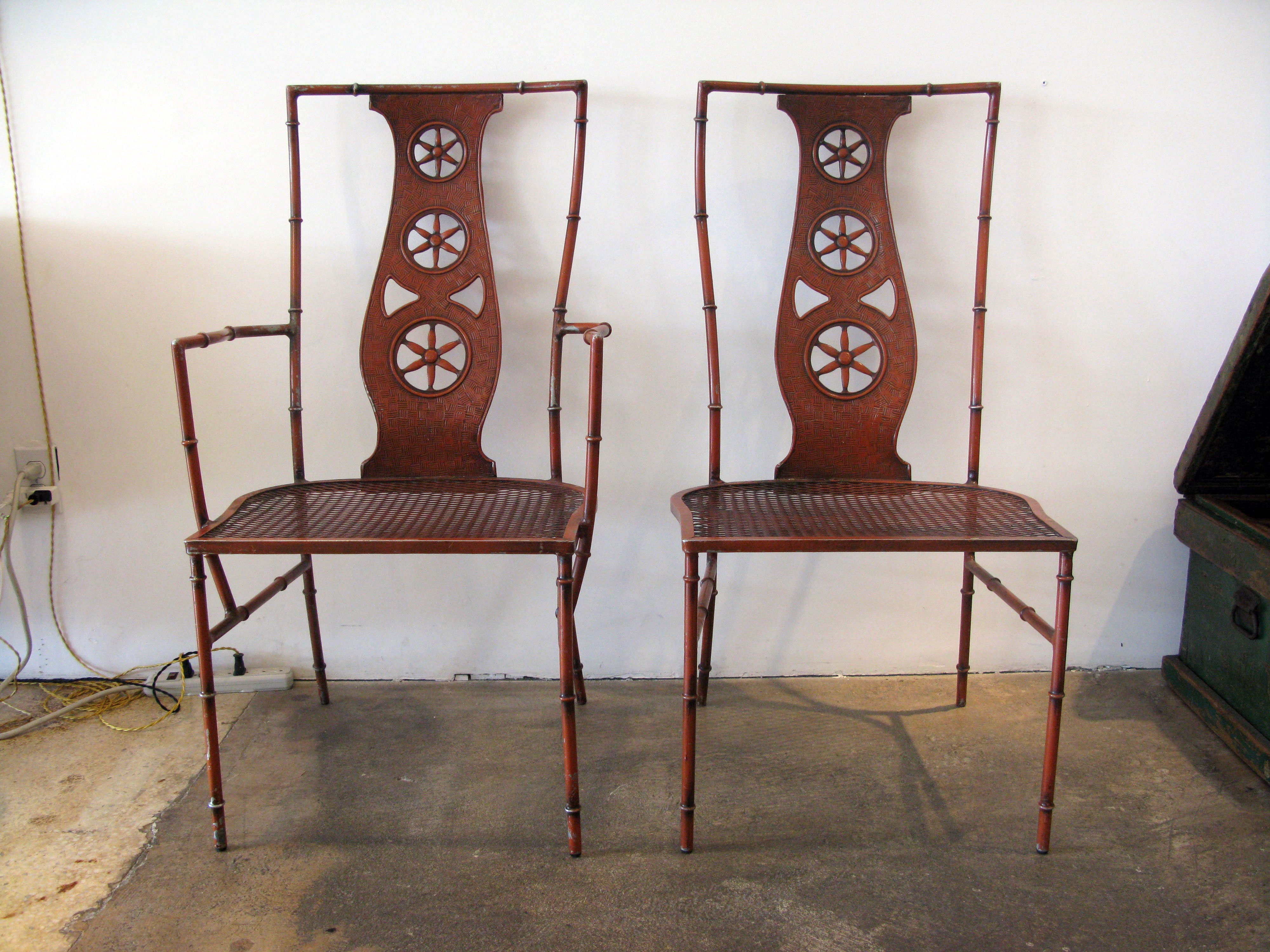 Set of 4 Rare Salterini "Montego" Chairs