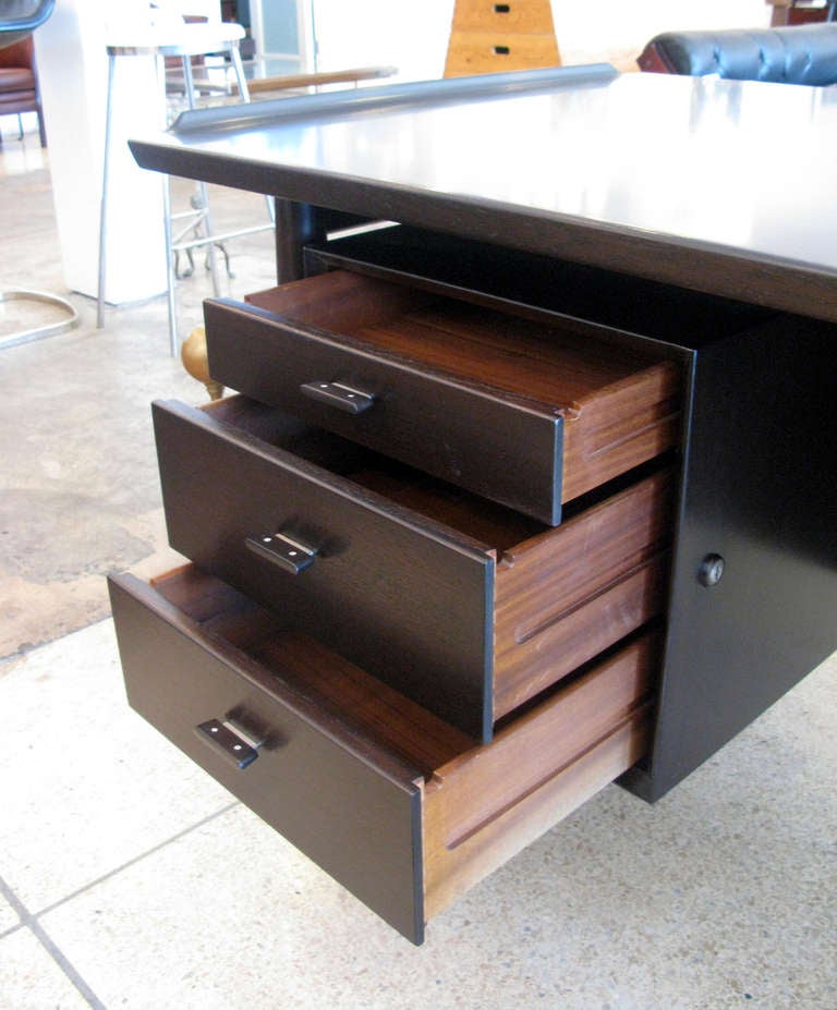 Arne Vodder Teak Executive Desk - Model 206
