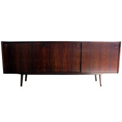 Low Danish Rosewood Sideboard