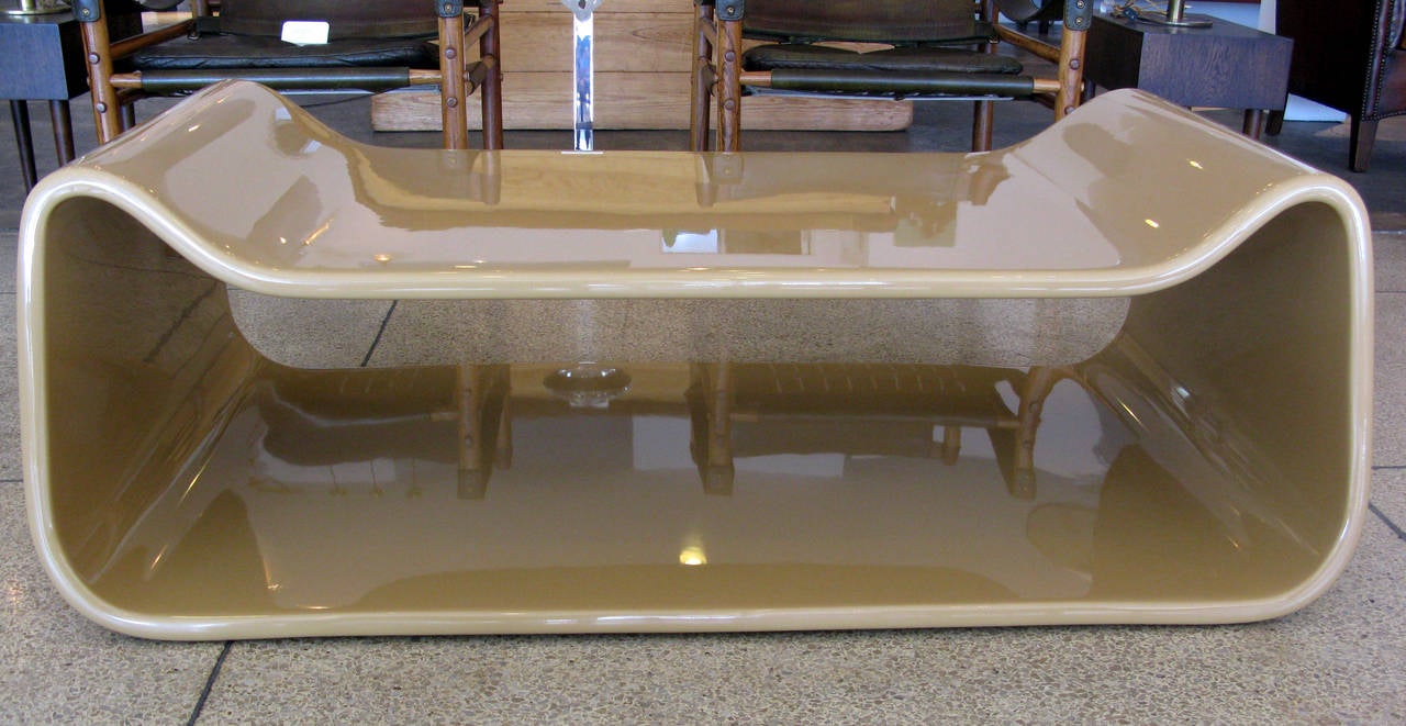 Slope Coffee Table in Toffee