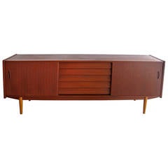 Nils Jonsson Teak "Trio" Sideboard