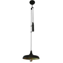 Replica Adjustable Hanging Metal Lamp