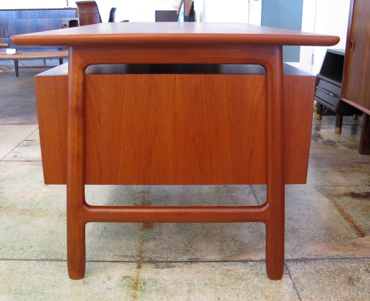 Omann Jun Model 75 Teak Desk 4