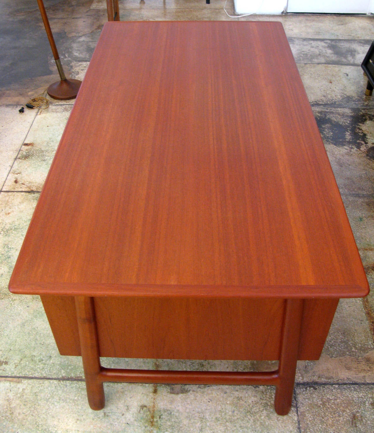 Omann Jun Model 75 Teak Desk 5