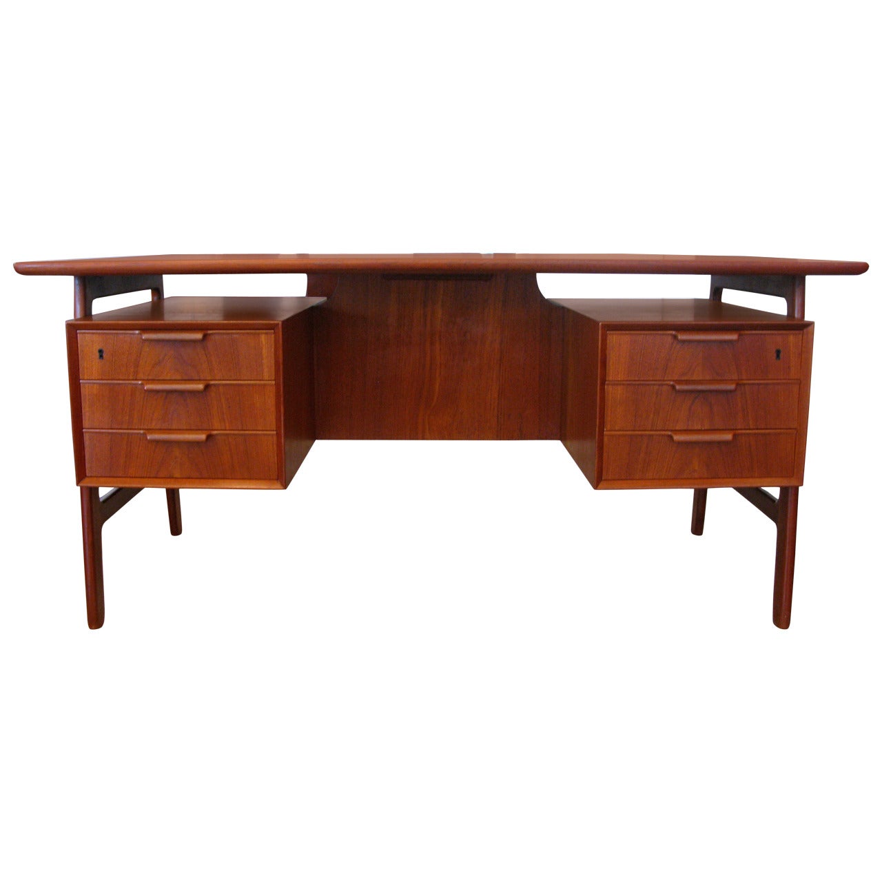 Omann Jun Model 75 Teak Desk