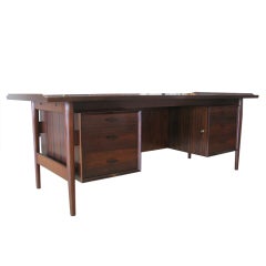 Arne Vodder Rosewood Desk Model 206