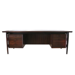 Arne Vodder Rosewood Desk Model 206