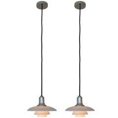 Pair of Poul Henningsen Pendant Lights