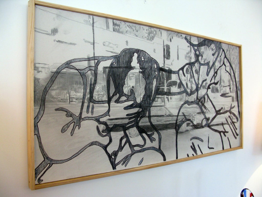 XXIe siècle et contemporain « Cougar Pain » par Alexandre Ballouard