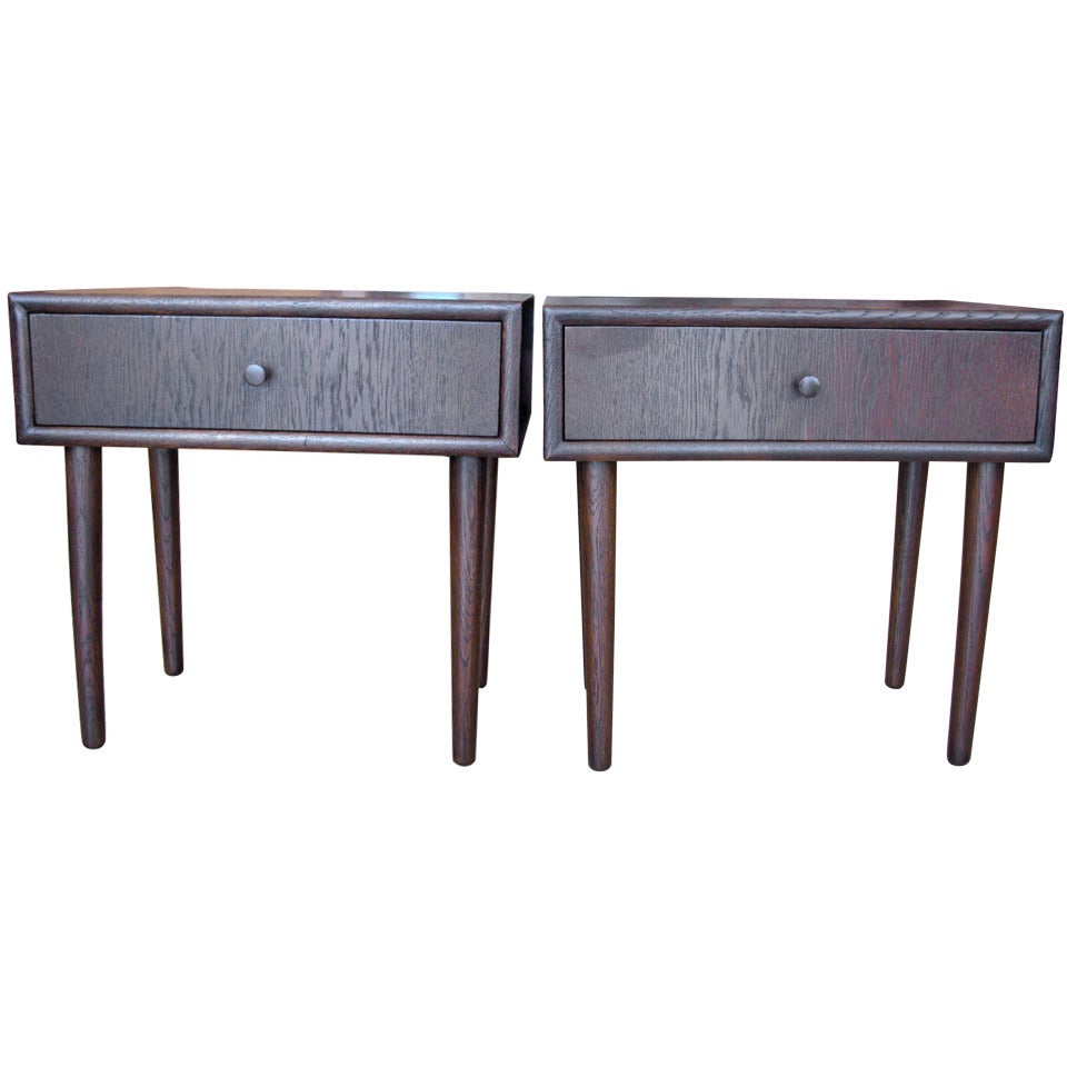 Pair of Oak Night Stands or End Tables