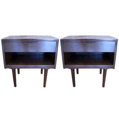 Pair of Danish Teak End Tables