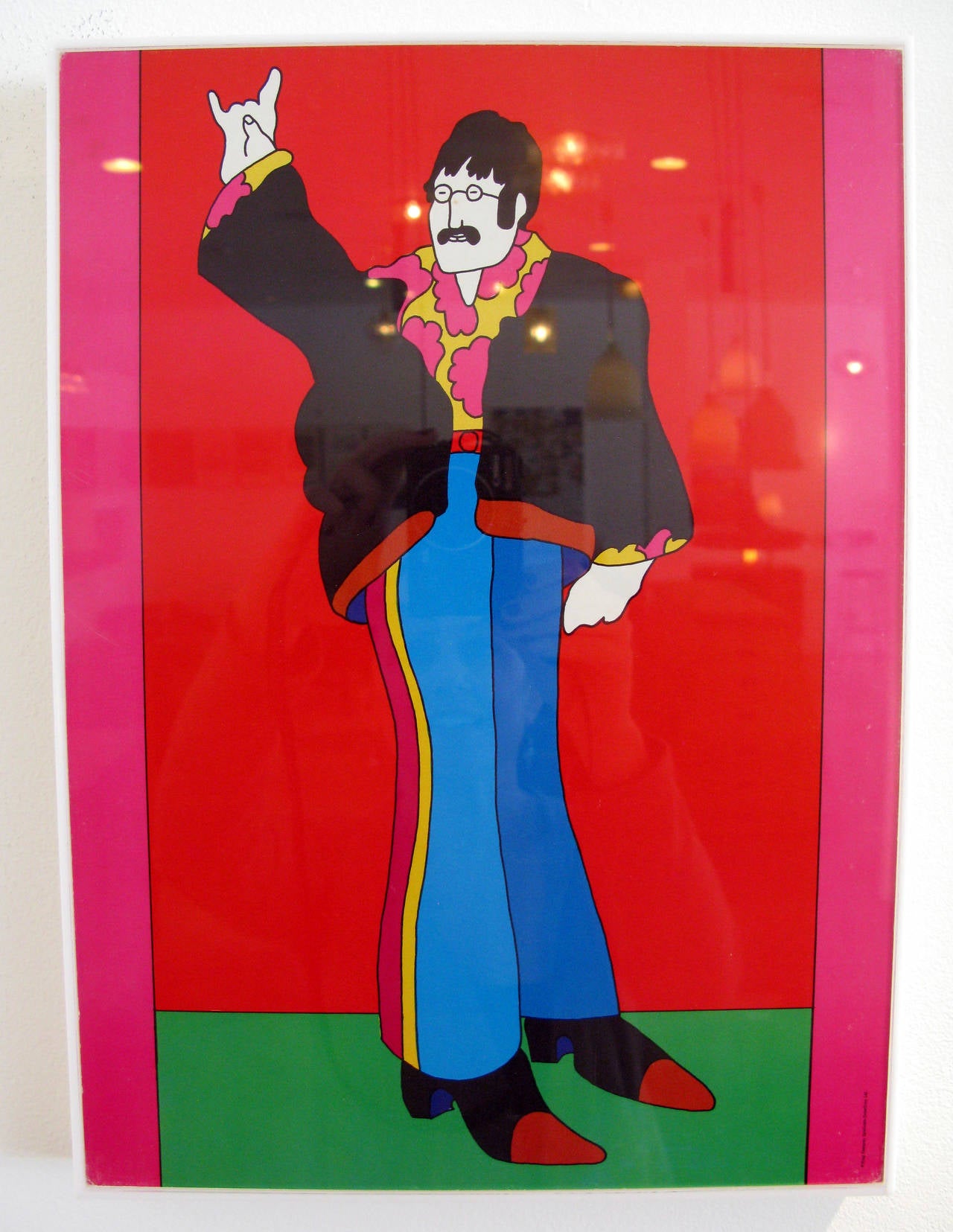 Mid-20th Century Set of Six Original Beatles Oversize Postcards