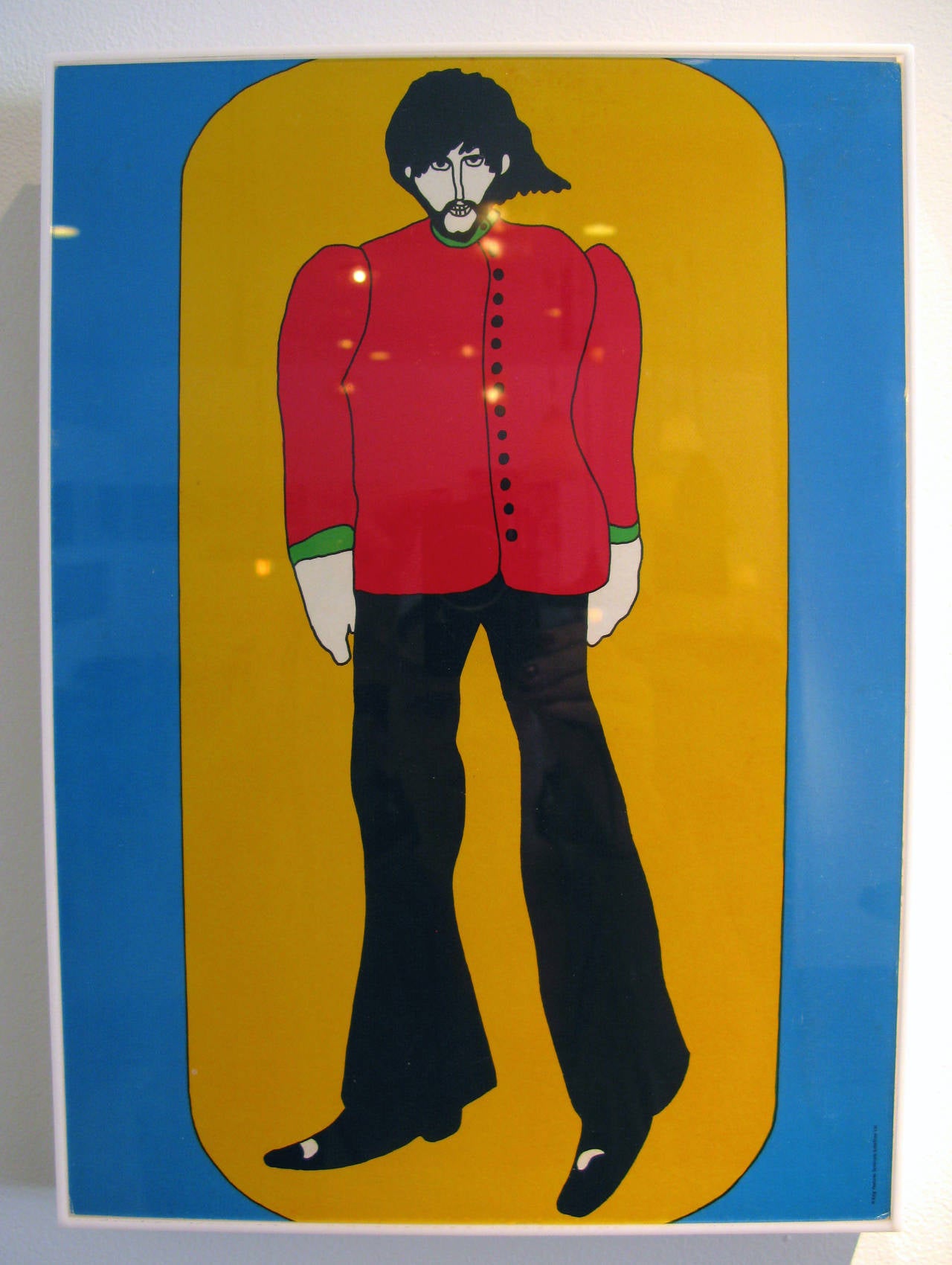 Set of Six Original Beatles Oversize Postcards 1