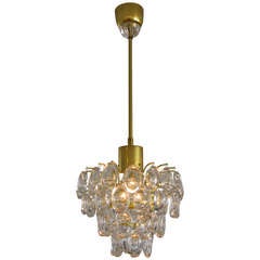 Petite Gaetano Sciolari Crystal Chandelier