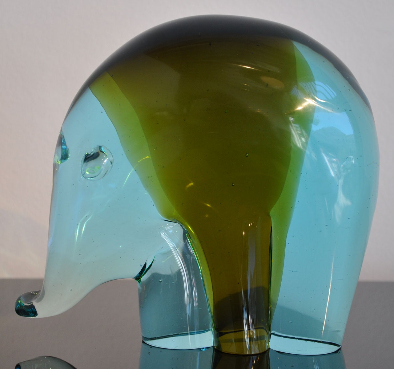 Seguso - Murano- Glass Elephant