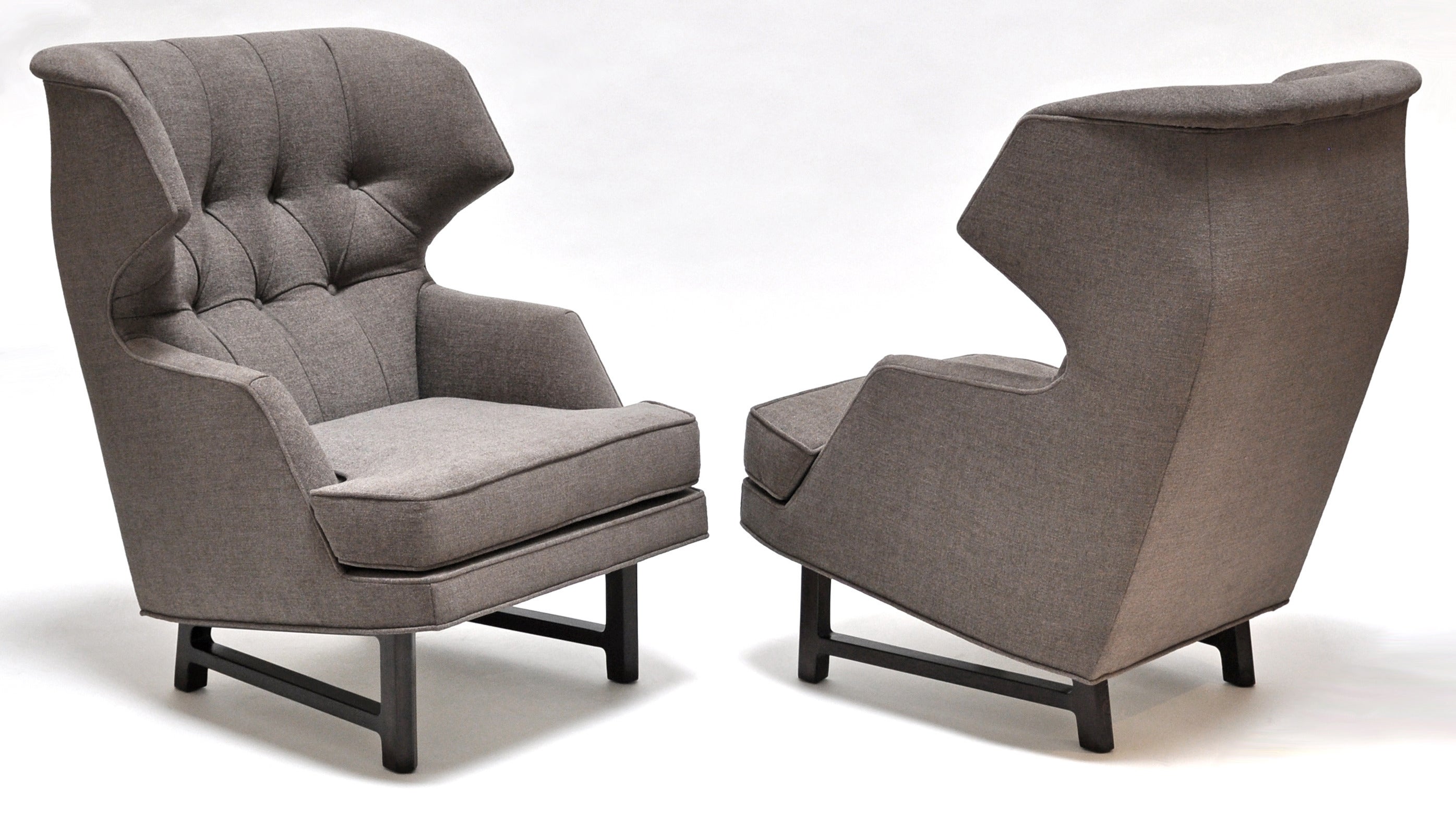 Edward Wormley (1907-1995) for Dunbar - Pair of Upholstered Chairs