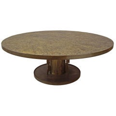 Vintage Philip and Kelvin LaVerne - signed Bronze Coffee Table