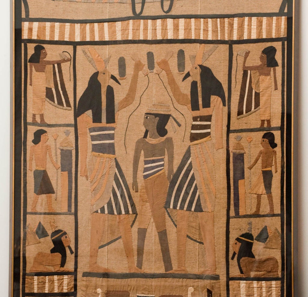 framed tapestry