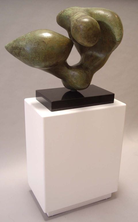 20th Century Edwin Binder (American 1934-1989) Bronze Sculpture