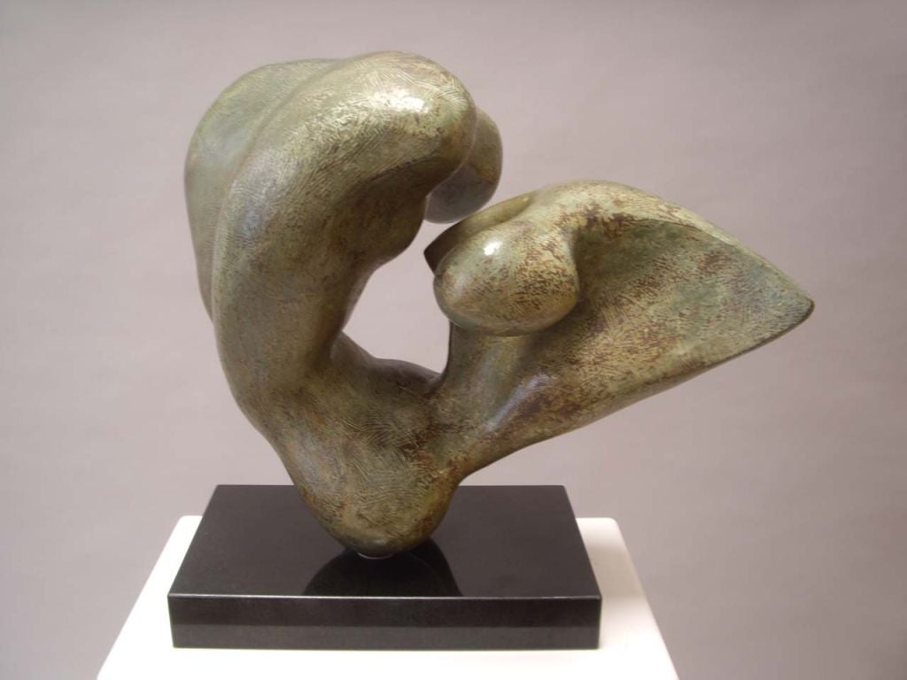 Edwin Binder (American 1934-1989) Bronze Sculpture 1