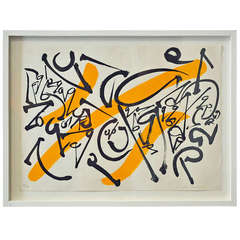Claire Falkenstein Lithograph, Hand Signed 2