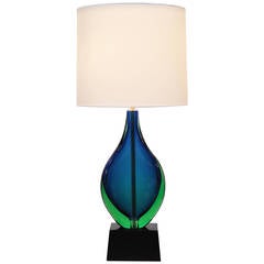 Flavio Poli Murano Glass Lamp