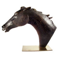 Signed Hagenauer - Handmade Bronze Horse Sculpture