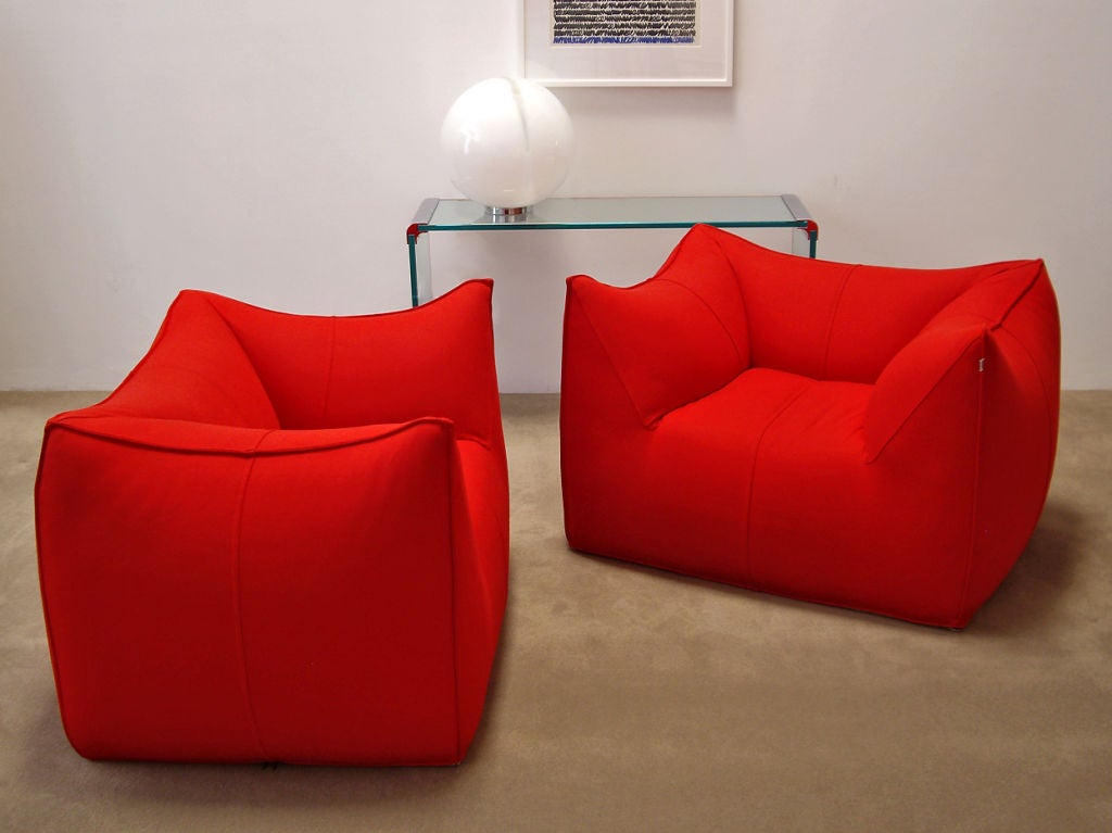 Mario Bellini (Italy 1935-) Pair of Chairs-