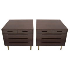 Edward Wormley (1907-1995) Pair of Nightstands/Sofa Tables