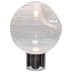 Large Vistosi Glass Lamp