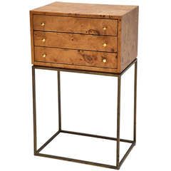 Milo Baughman (American 1923 - 2003) Small Side Table / Chest