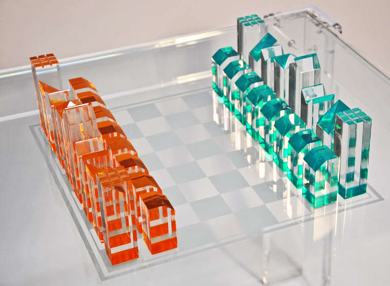 lucite game table