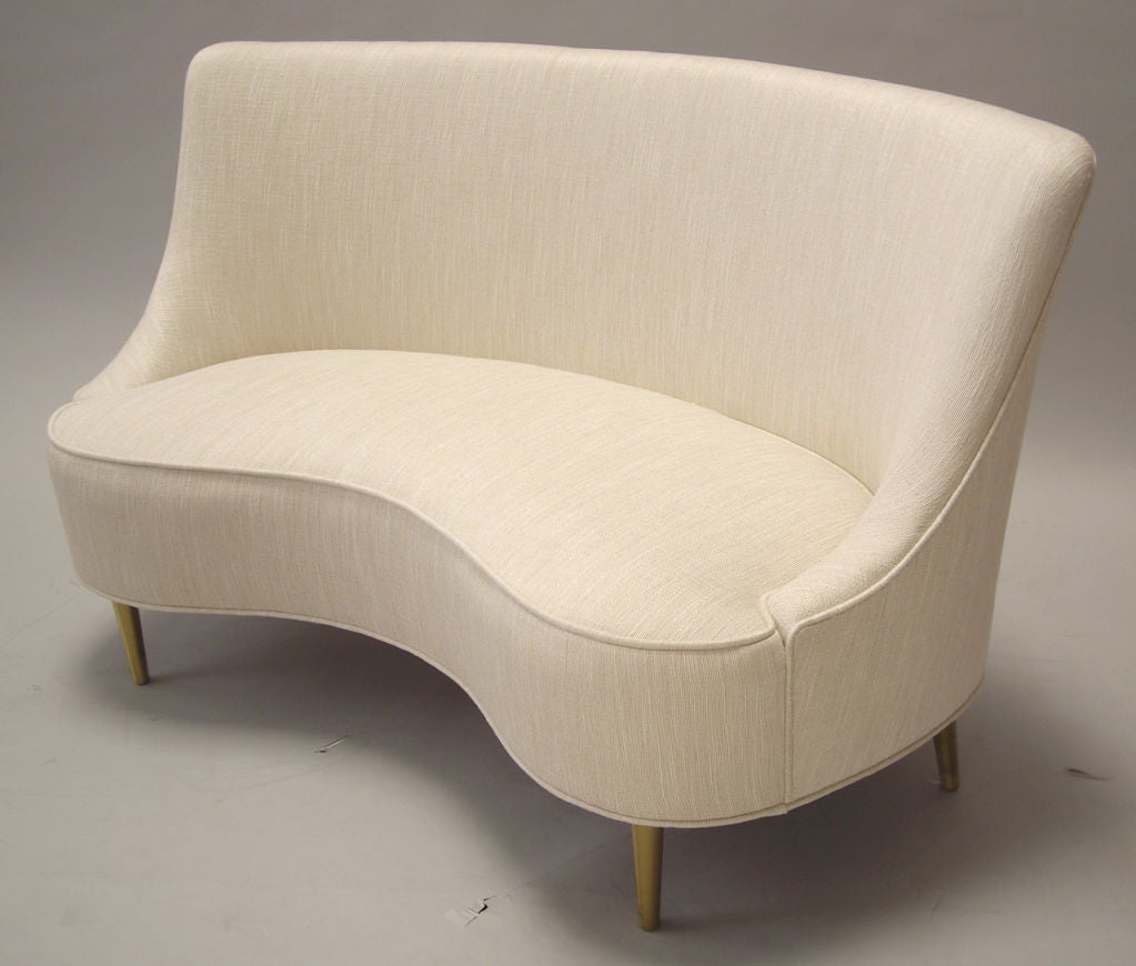 Mid-20th Century Edward Wormley (1907-1995) Rare Upholstered Sofa